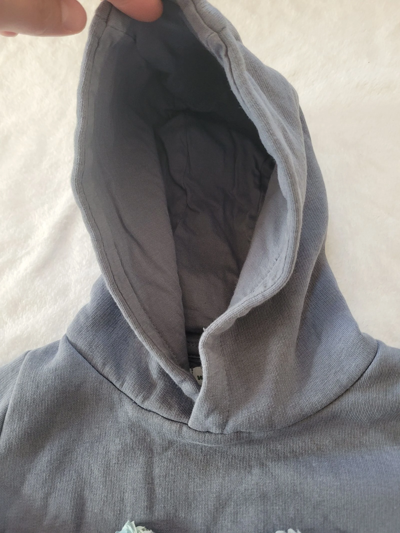 Ropa de punto azul con mariposa Vertbaudet 2 años – photo 4